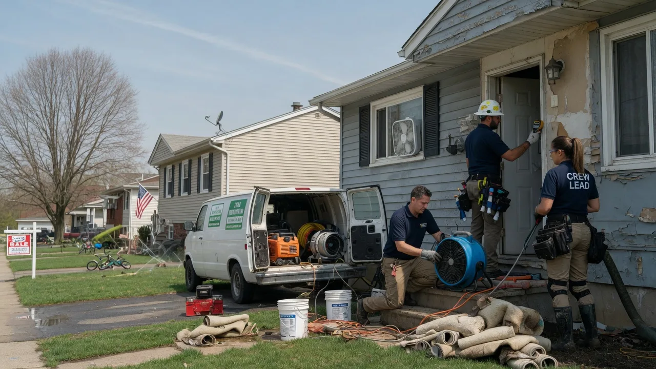 Flood Cleanup in Thurman, OH near me